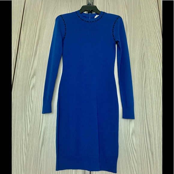 Michael Kors Logo Long sleeve Trim dress - Picture 9 of 14